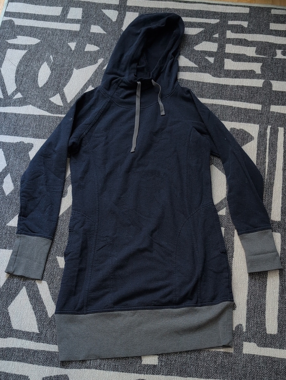 Toad&Co Navy Hooded Dress